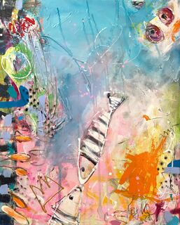 Picture "Fishes in Love No.9" (2023)