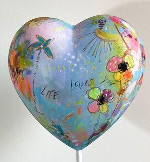 Skulptur "Life Loves You No.18" (2024)