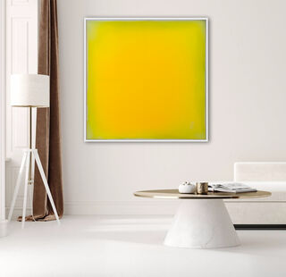 Bild "The Beginning / Exotic Yellow" (2024)