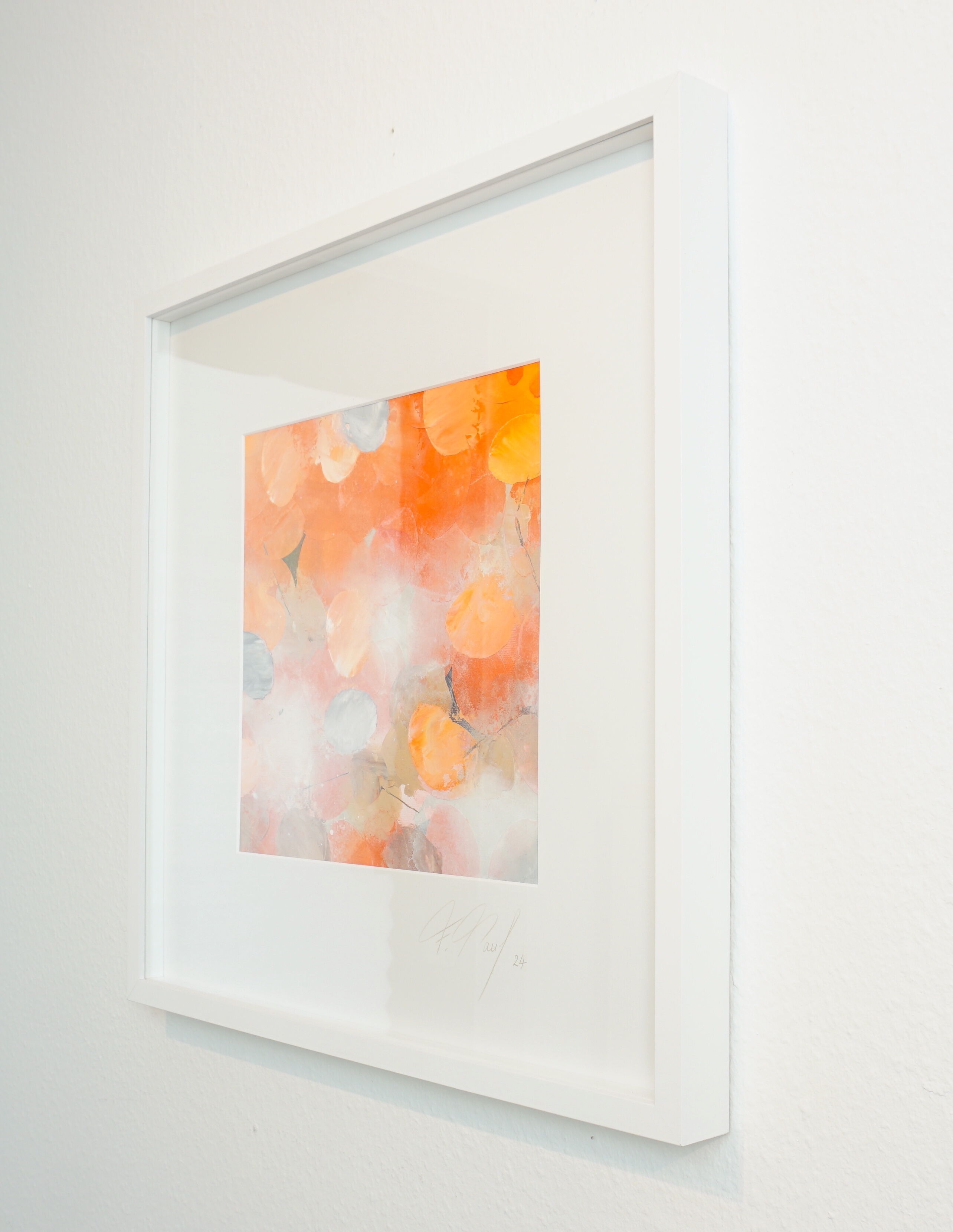 Picture "Orange Lotus Mini IV" (2024)