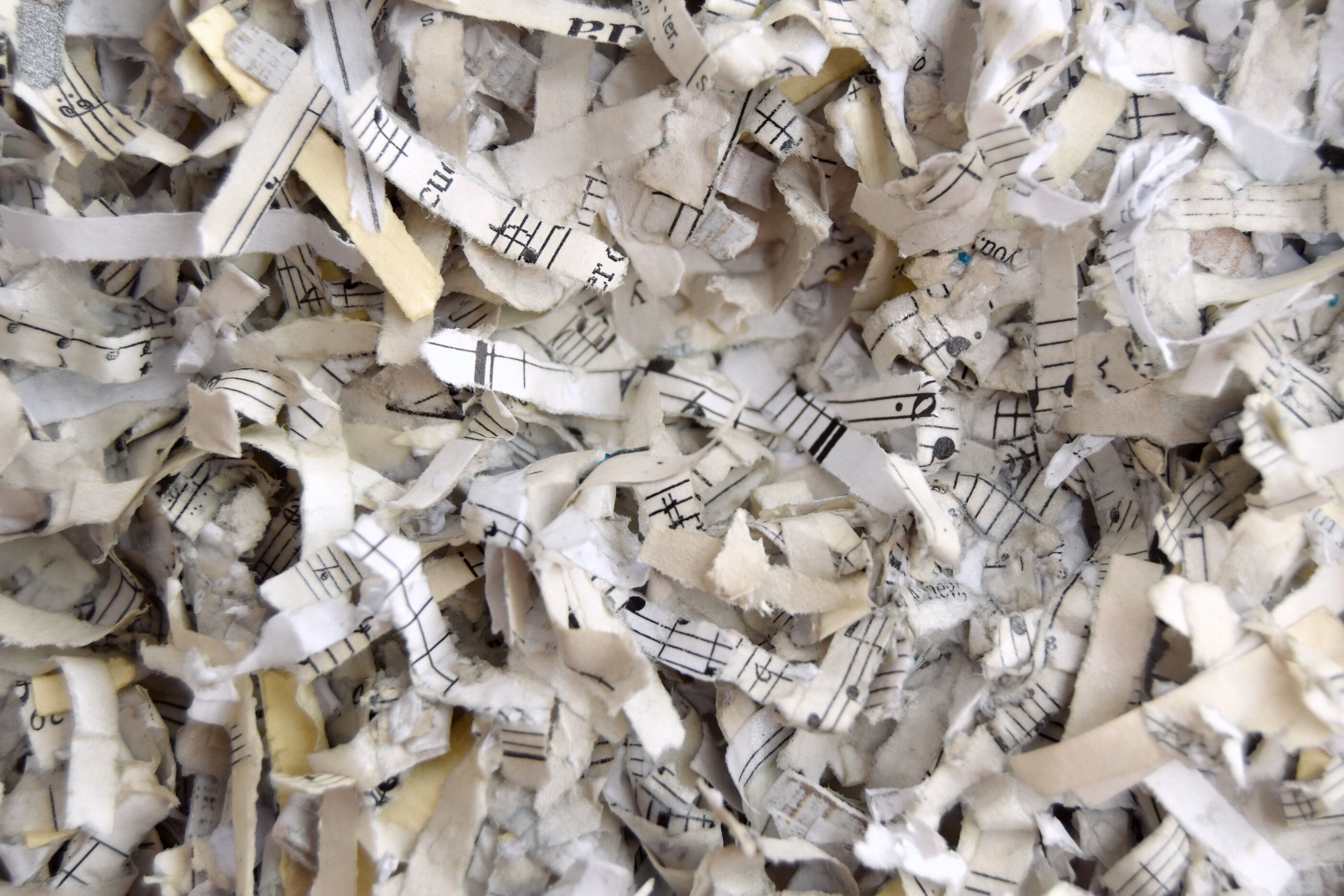Sculpture "Melodic Paperwork" (2022)