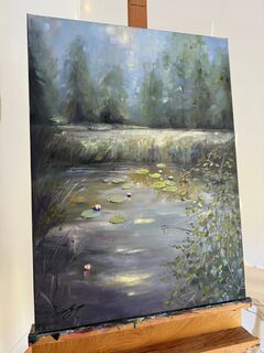 Bild "Into The Woods With Water Lilies" (2024)