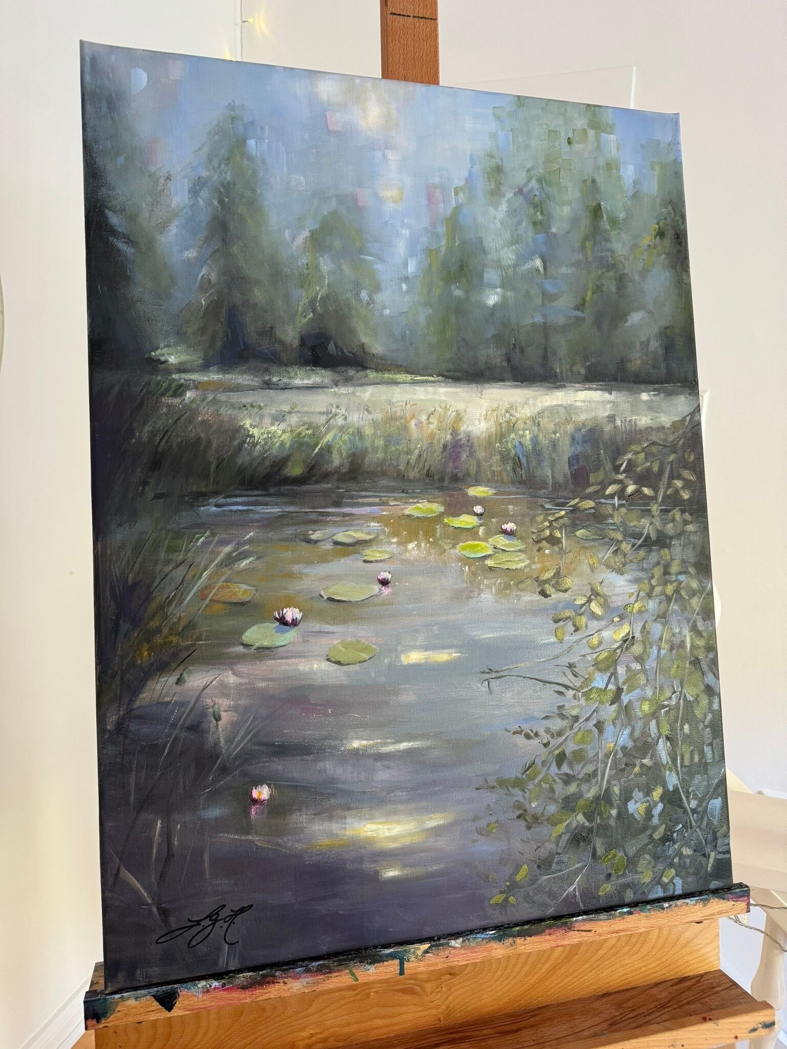 Bild "Into The Woods With Water Lilies" (2024)