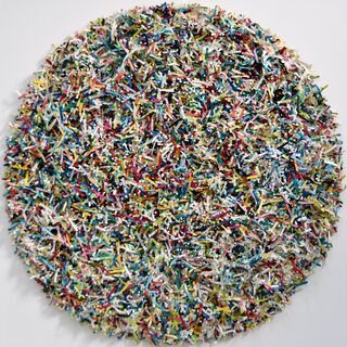Skulptur "Paperwork & Pearls #12" (2024)