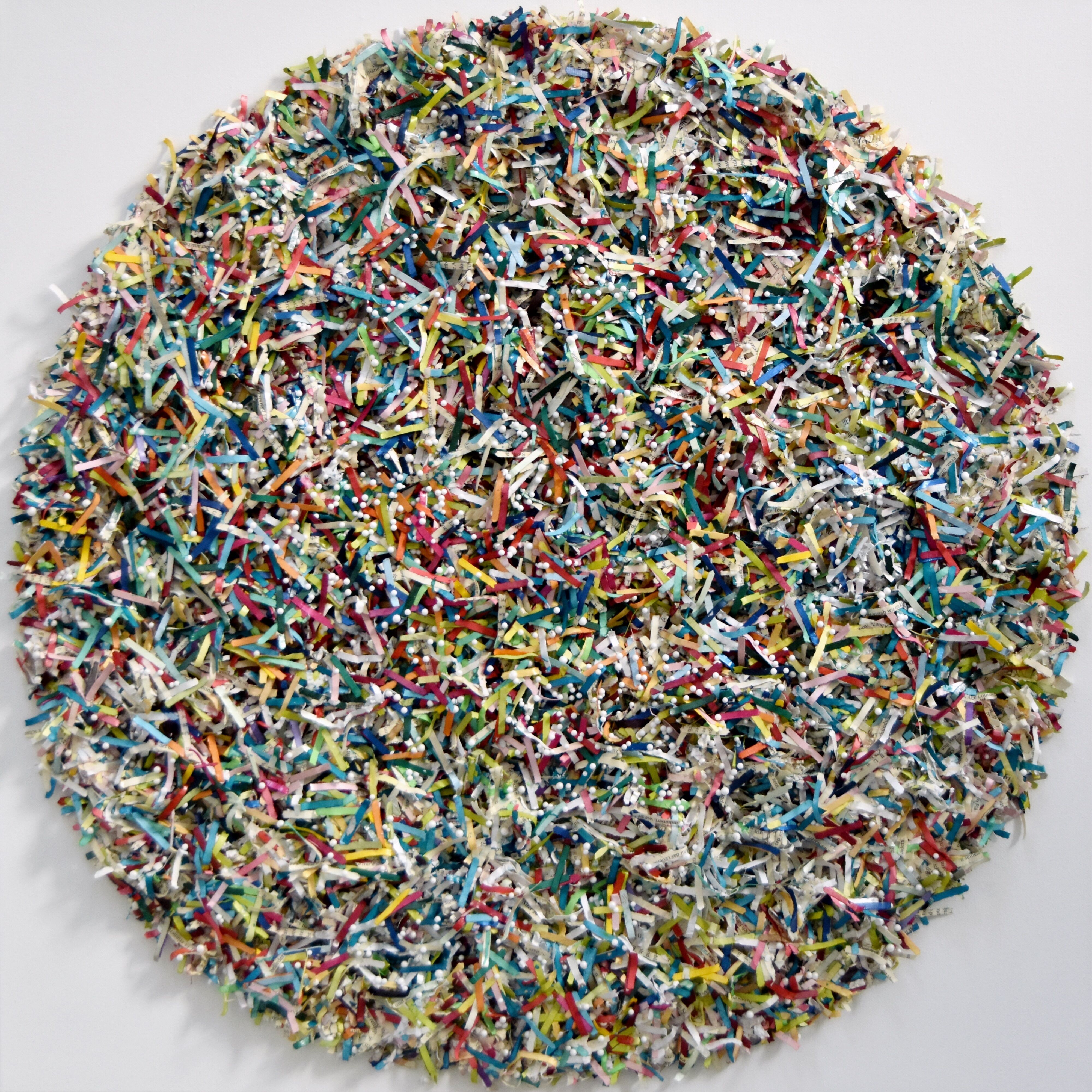 Sculpture "Paperwork & Pearls #12" (2024)