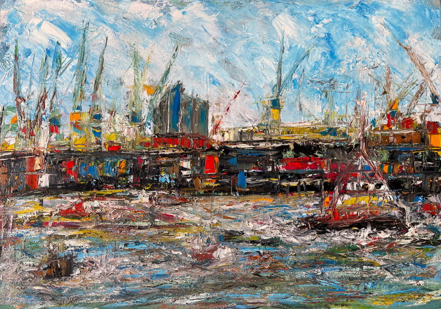 Picture "Hamburg Port" (2023)