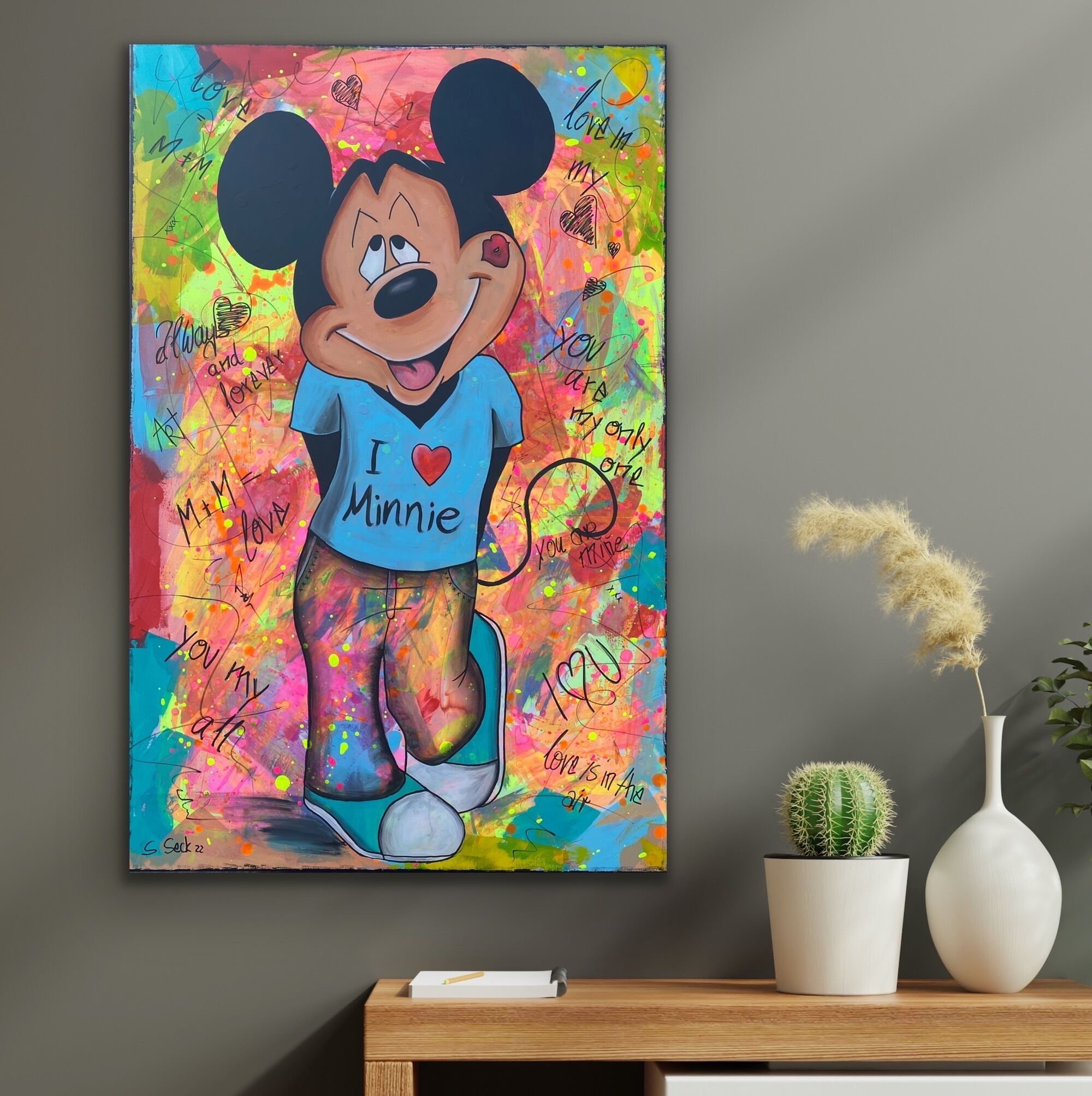 Bild "Mickey loves Minni" (2022)