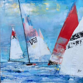 Picture "The art of sailing: values and virtuosity at the turning mark" (2024)