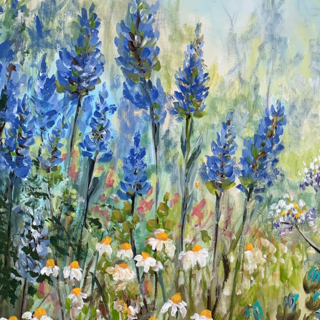 Bild "Flowers meadow" (2021)