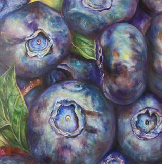 Bild "Blaubeeren Blick" (2018)