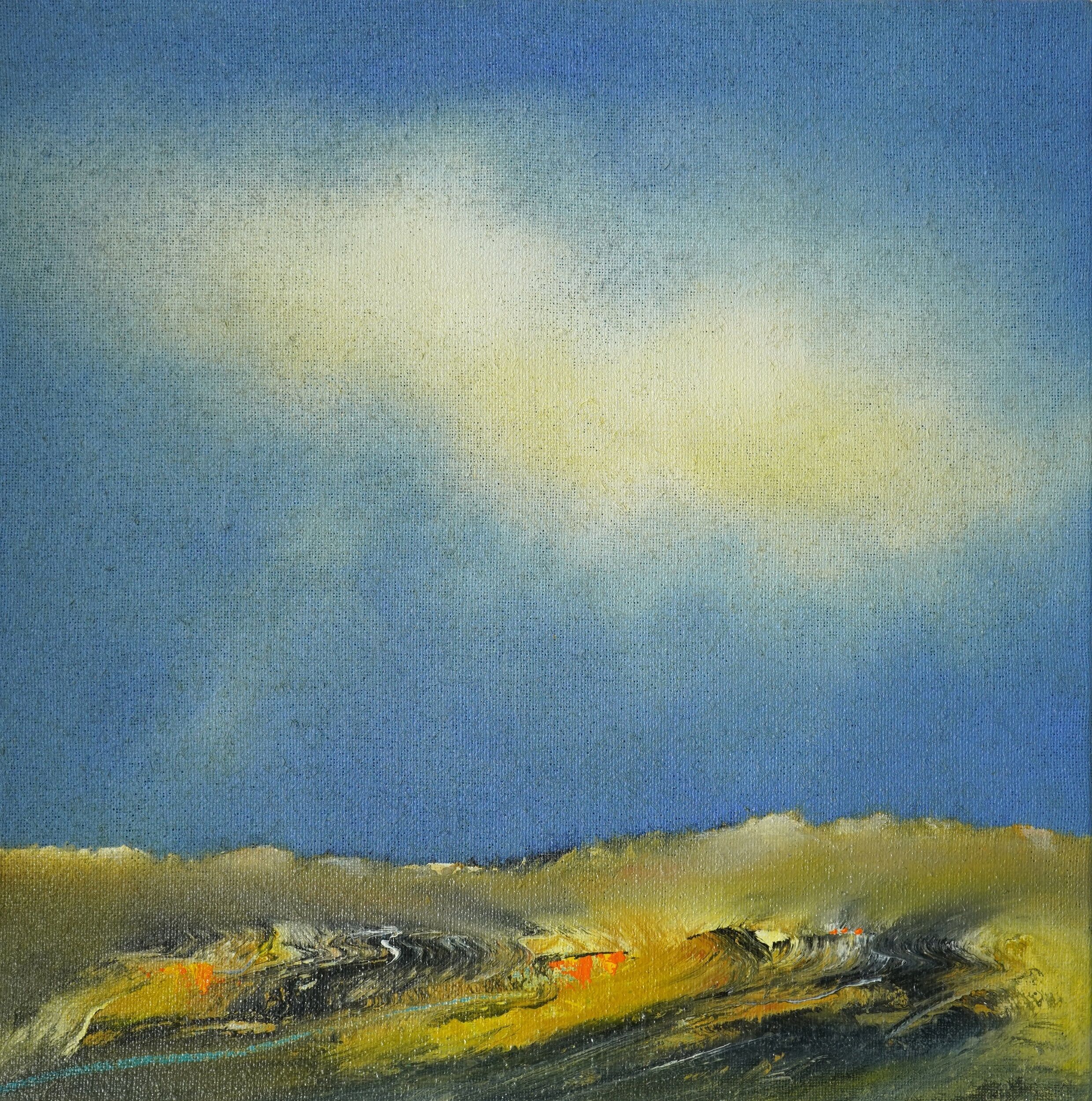 Bild "Abstrakte Landschaft XIX-2010" (2010)