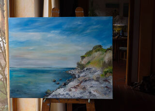 Picture "Mølledamsvej / Ærø/ Baltic Sea" (2016)