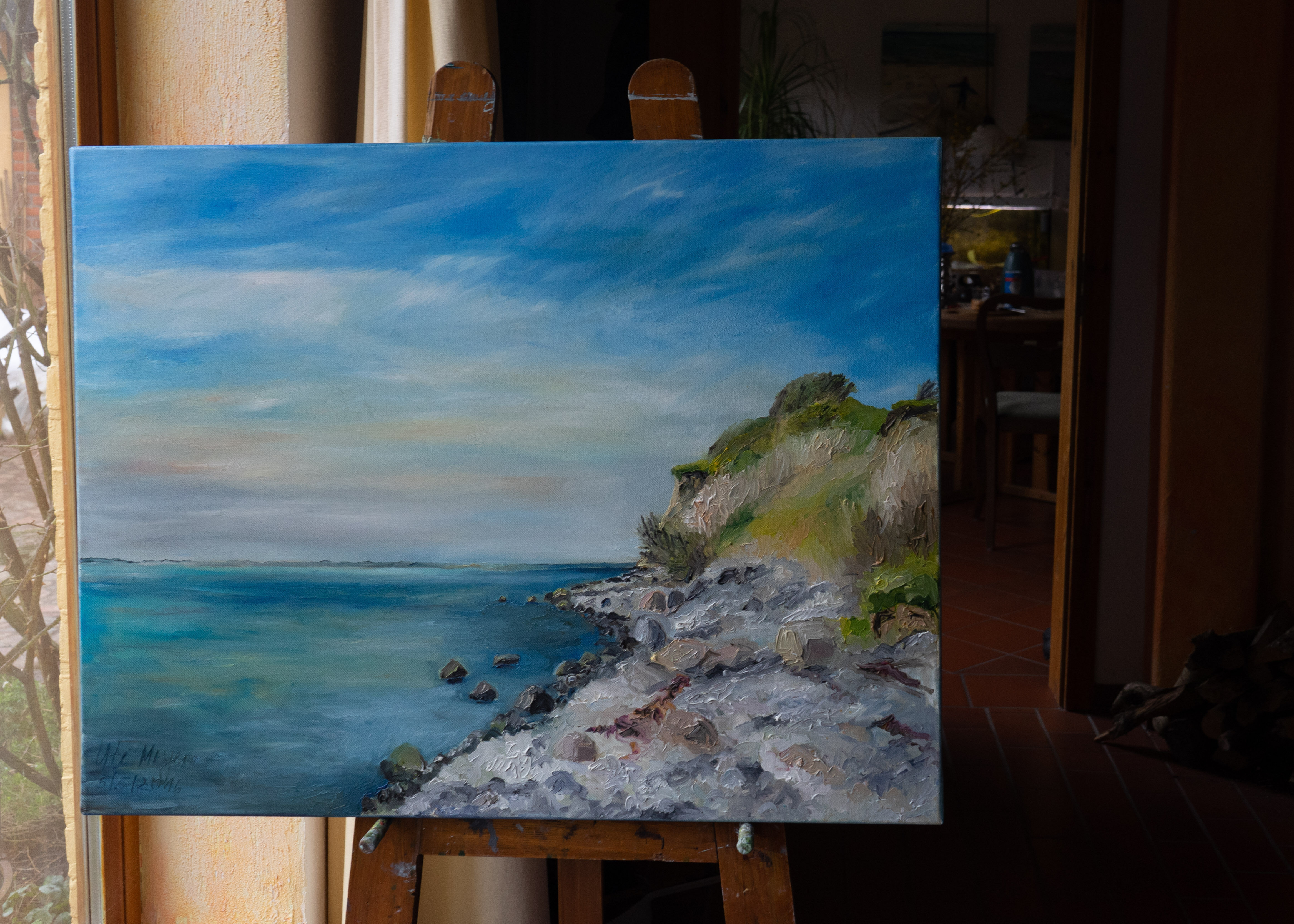 Picture "Mølledamsvej / Ærø/ Baltic Sea" (2016)
