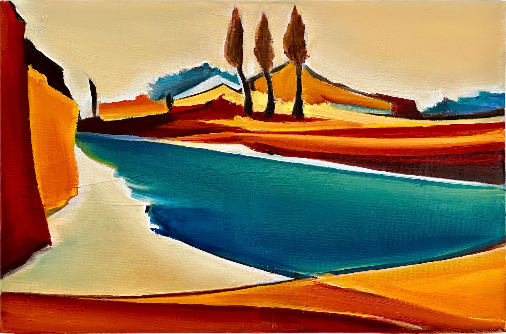 Picture "Upstream" (2024)
