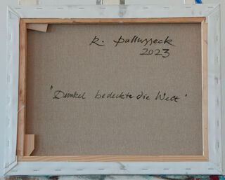 Bild "Dunkel bedeckte die Weilt" (2023)