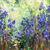 Bild "Blue irises" (2023)