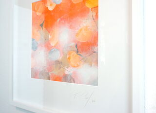 Picture "Orange Lotus Mini IV" (2024)