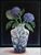 Picture "Hydrangeas in overlay vase" (2022)