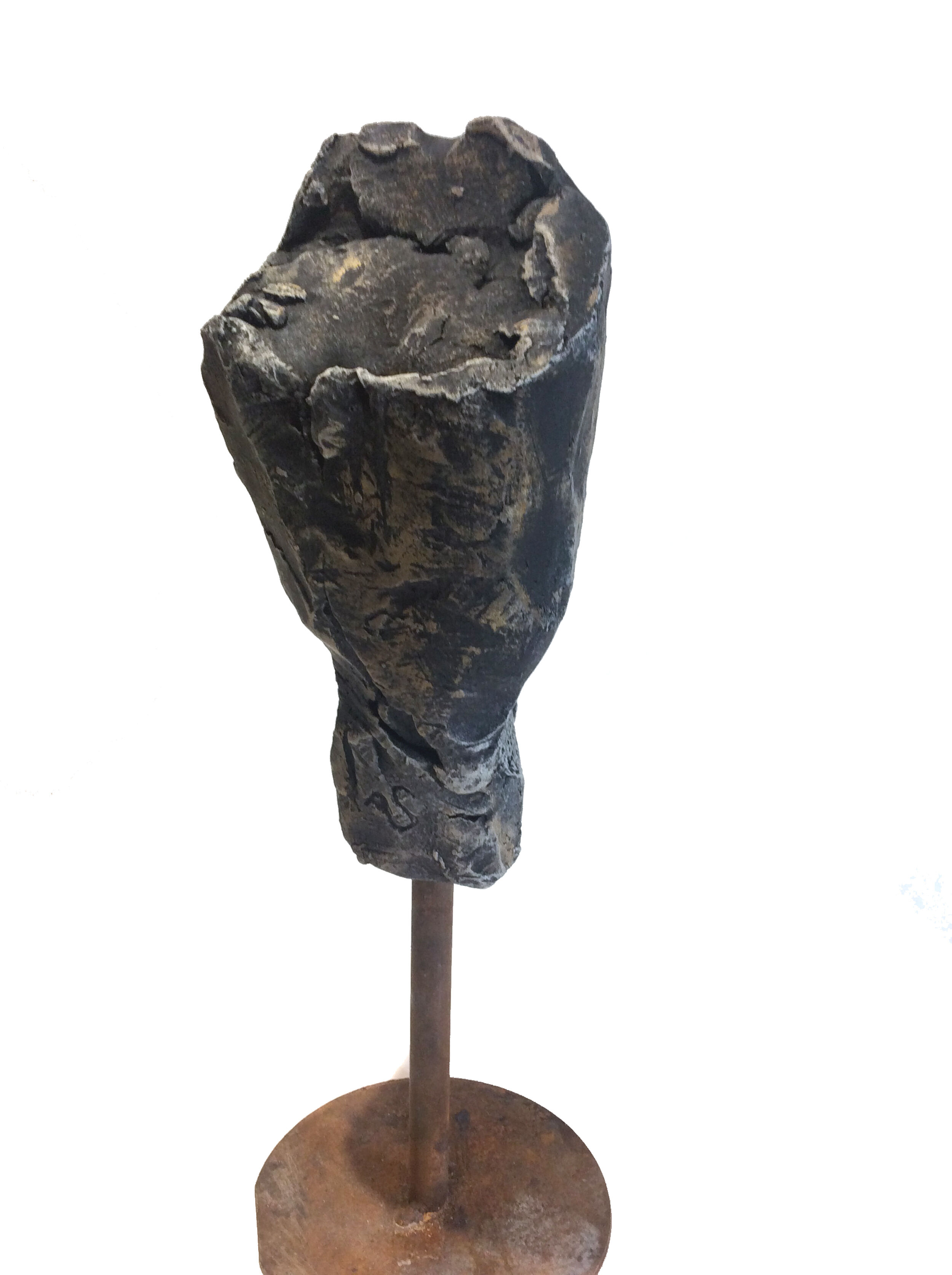 Sculpture "Head abstract III" (2022)