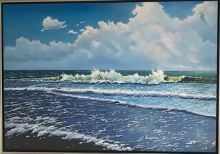Picture "North Sea waves" (2021)