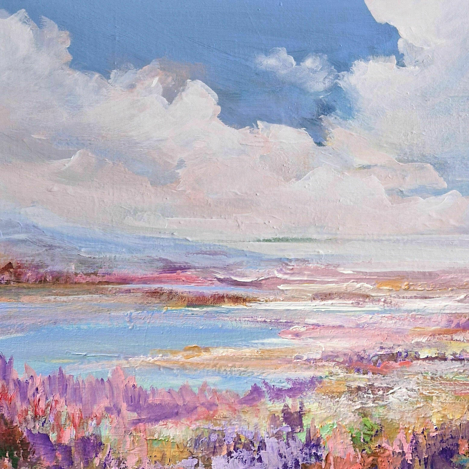 Bild "Sky Over Blossoms" (2025)
