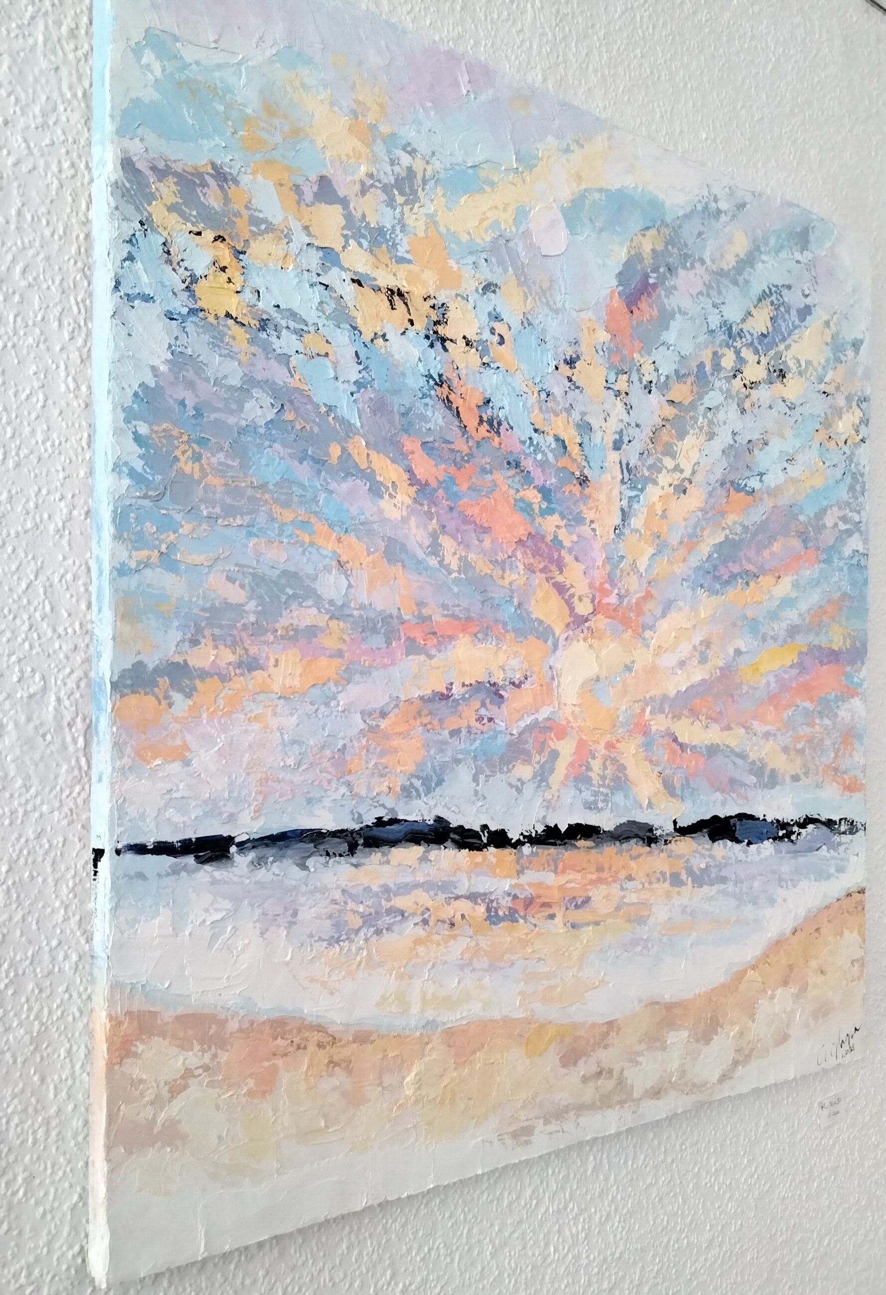 Picture "This sun fascinates me" (2021)