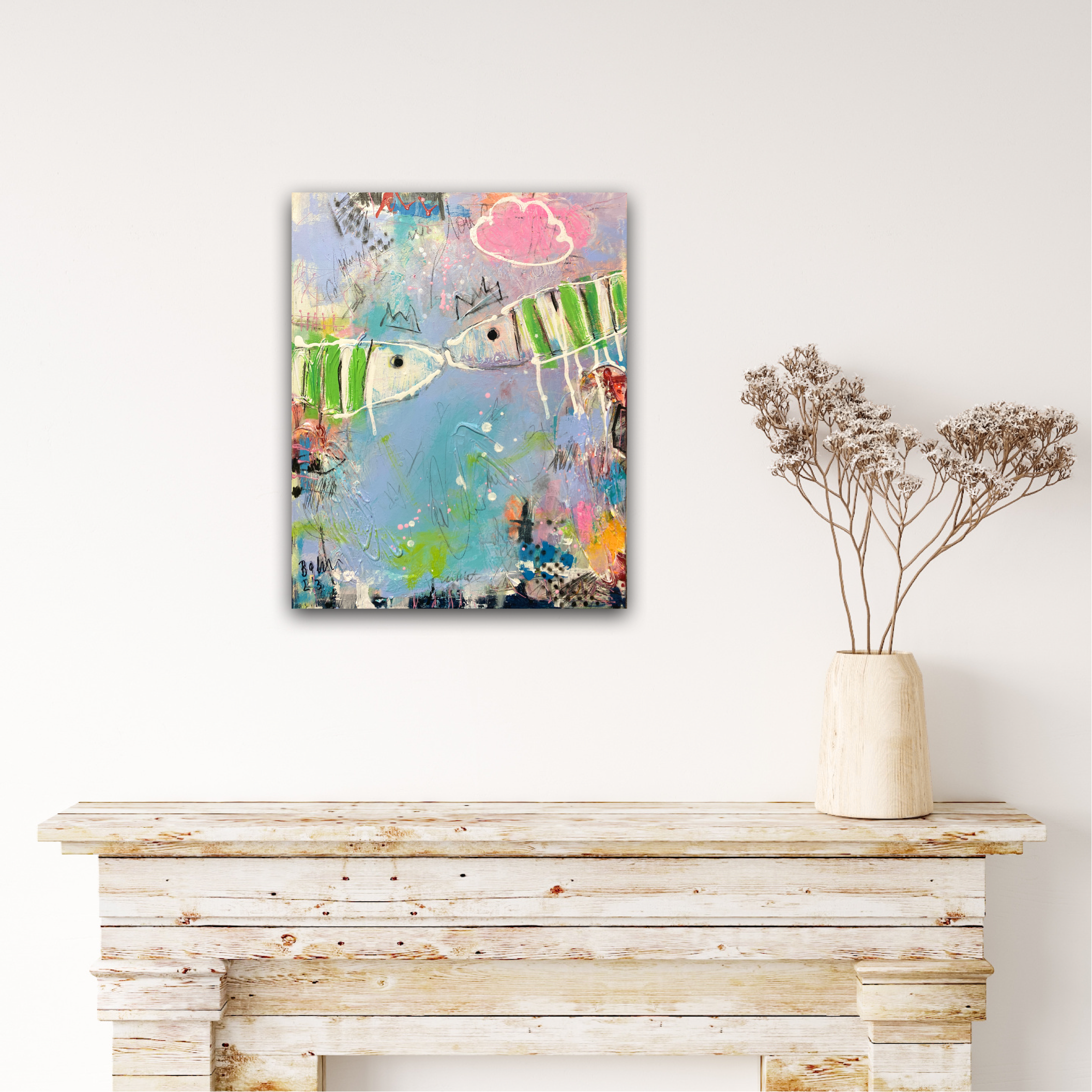 Picture "Fishes In Love No.7" (2023)