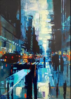 Picture "Blue Street" (2021)