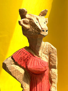 Sculpture "Miss Gloria" (2025)