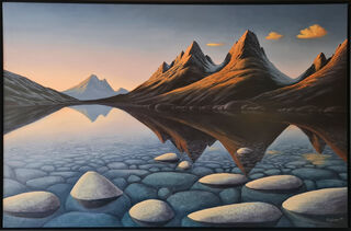 Bild "Bergsee XI" (2024)