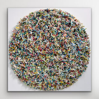 Sculpture "Paperwork & Pearls #12" (2024)