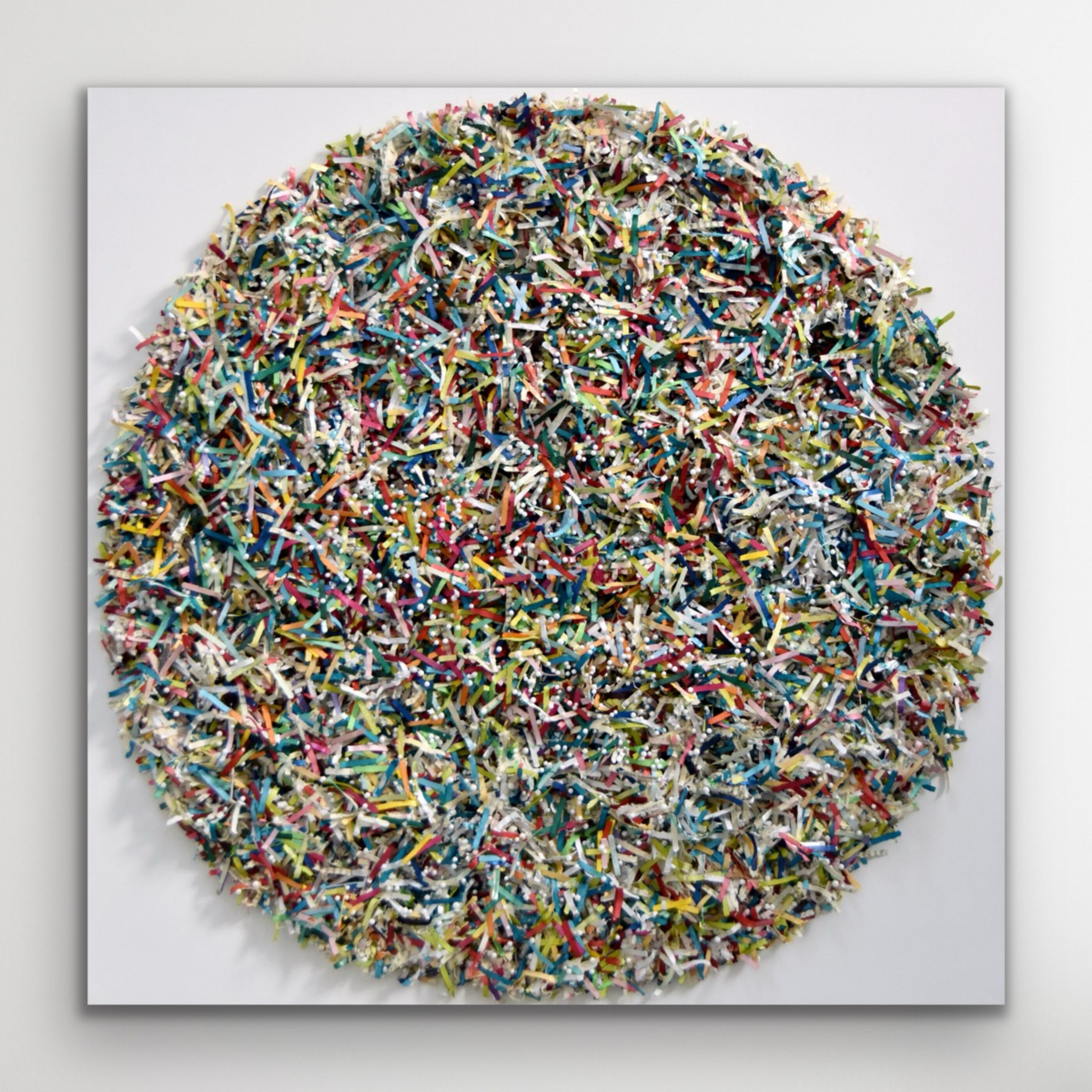 Sculpture "Paperwork & Pearls #12" (2024)