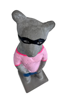 Sculpture "Carla, the superheroine" (2023)