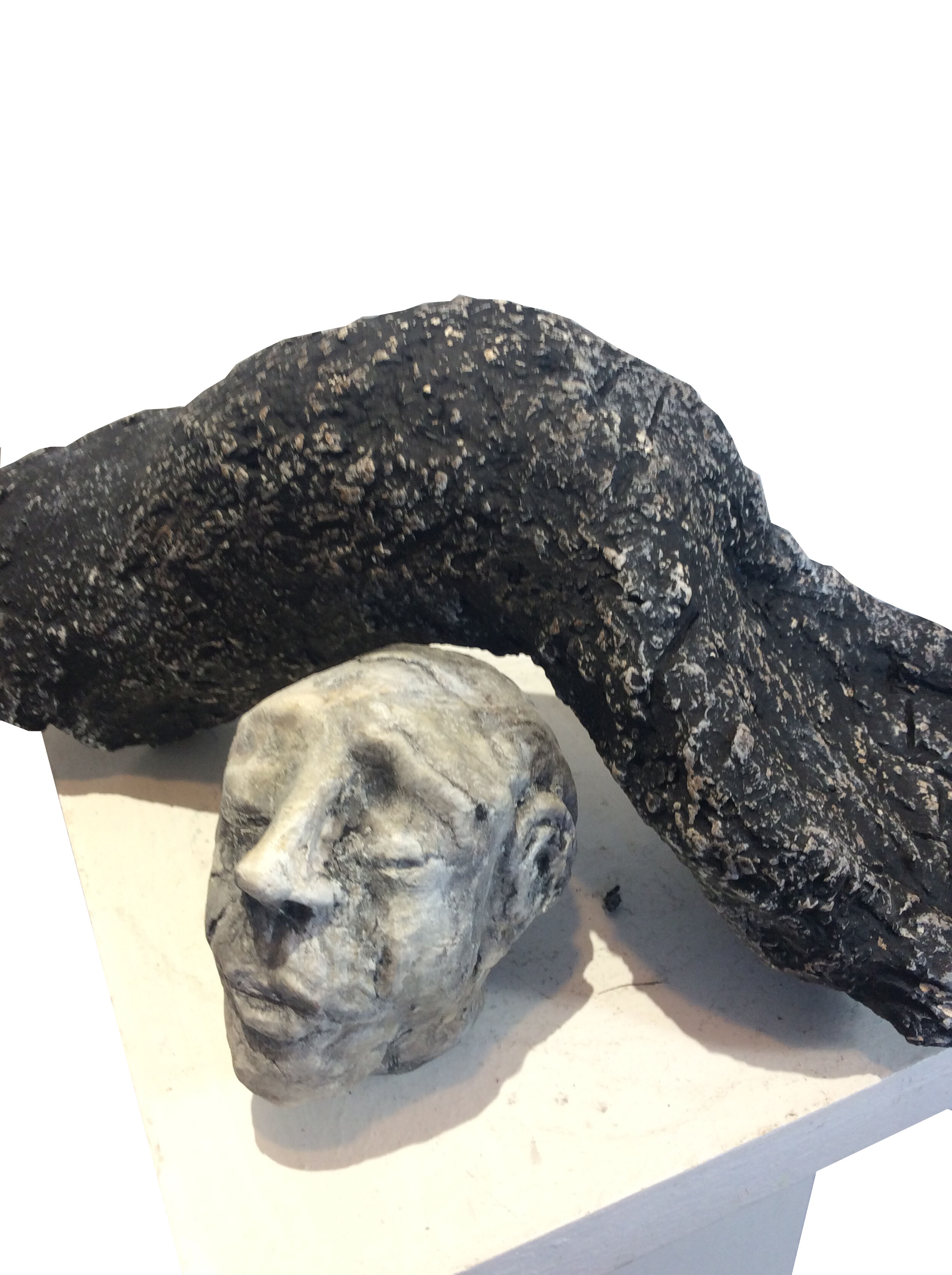 Skulptur "Geborgenheit" (2022)