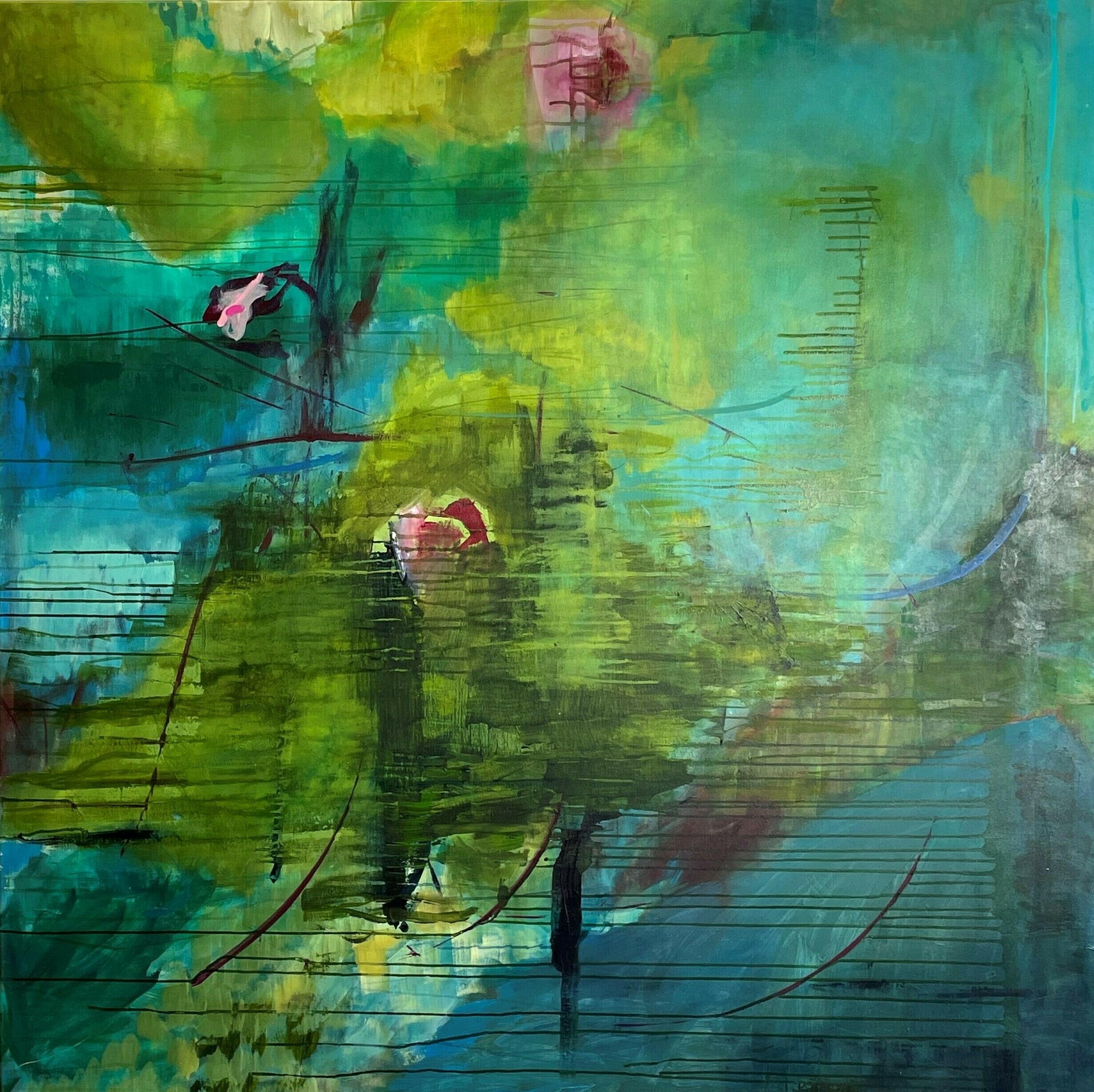 Bild "Der blaue Garten der Sehnsucht" (2022)