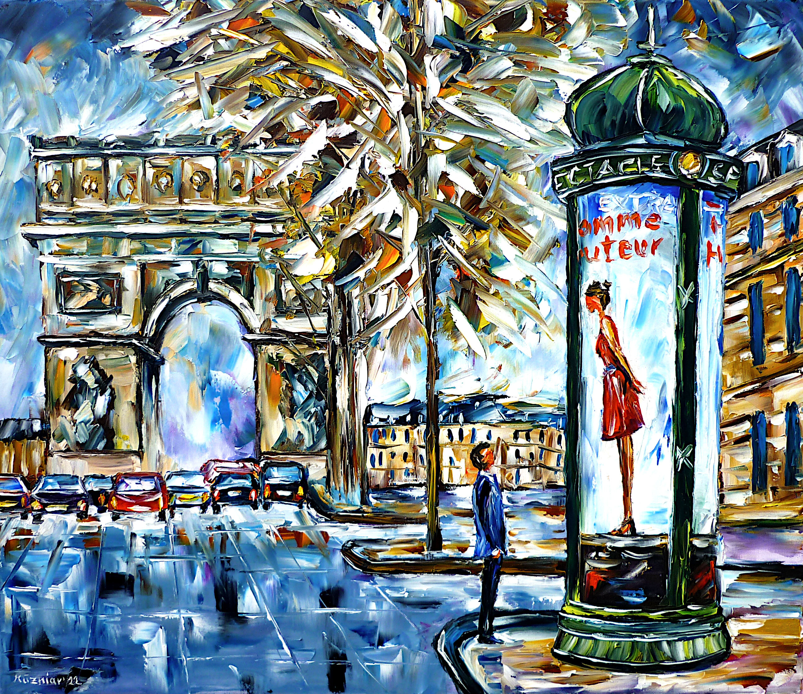 Bild "Arc de Triomphe" (2022)