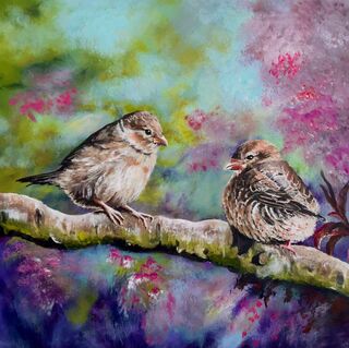 Picture "Sparrows" (2021)