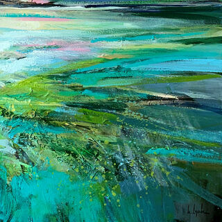 Bild "Summer evening" (2022)