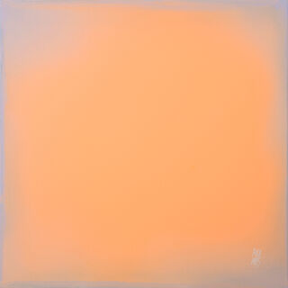 Bild "The Beginning / Peach Fuzz Summer" (2024)