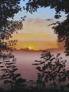 Bild "Sonnenaufgang im Herbst" (2022)