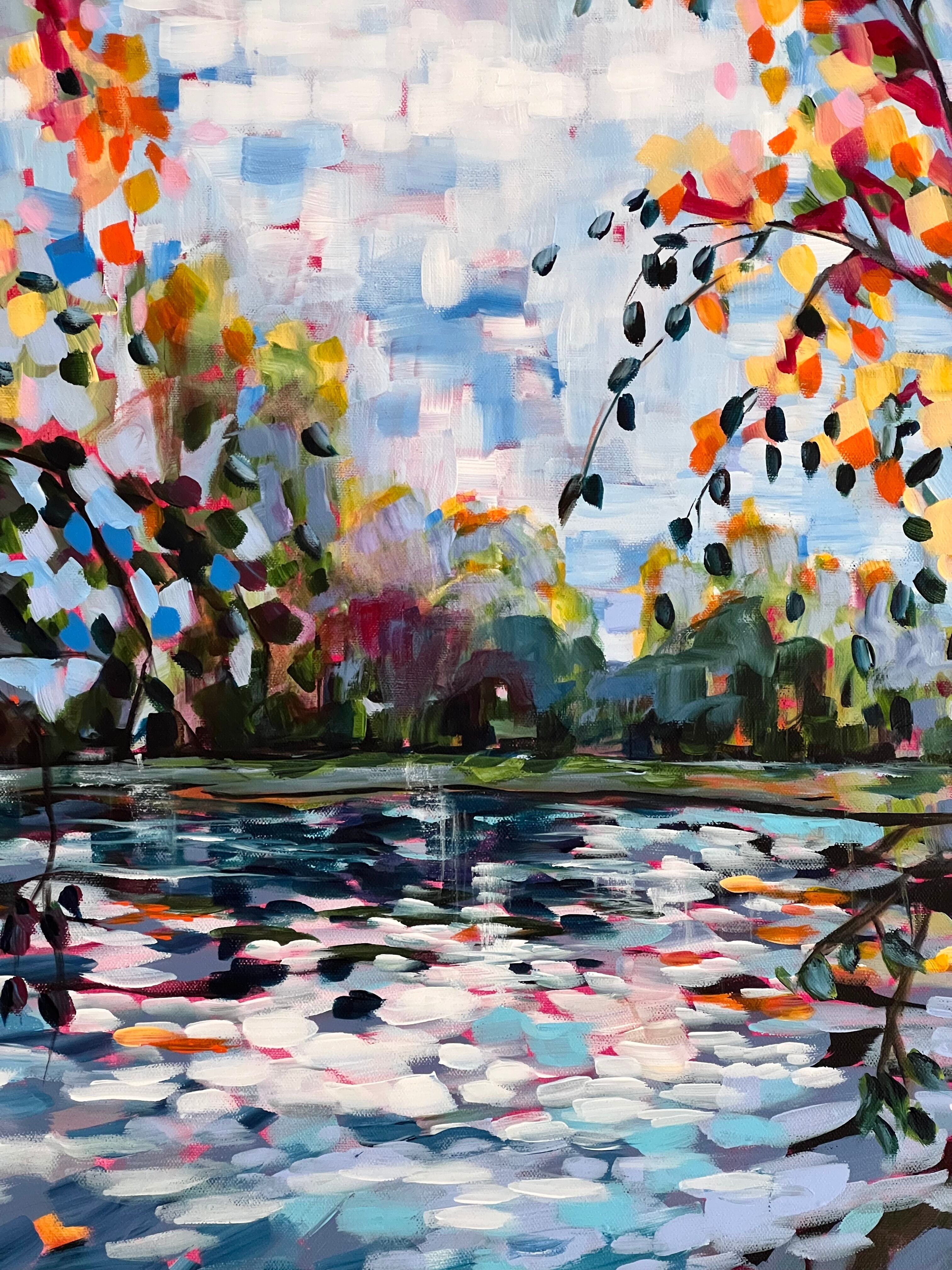 Picture "Autumn At The Pond 1" (2023)
