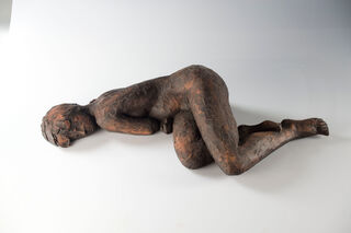 Sculpture "Lying woman" (2014)