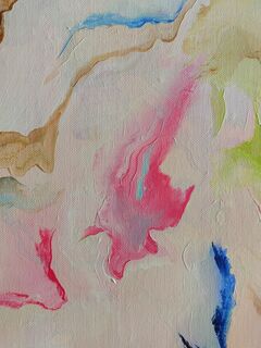 Picture "Gentle meanders and currents" (2023)