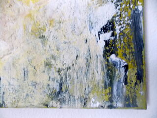 Bild "gelber Wasserfall" (2022)