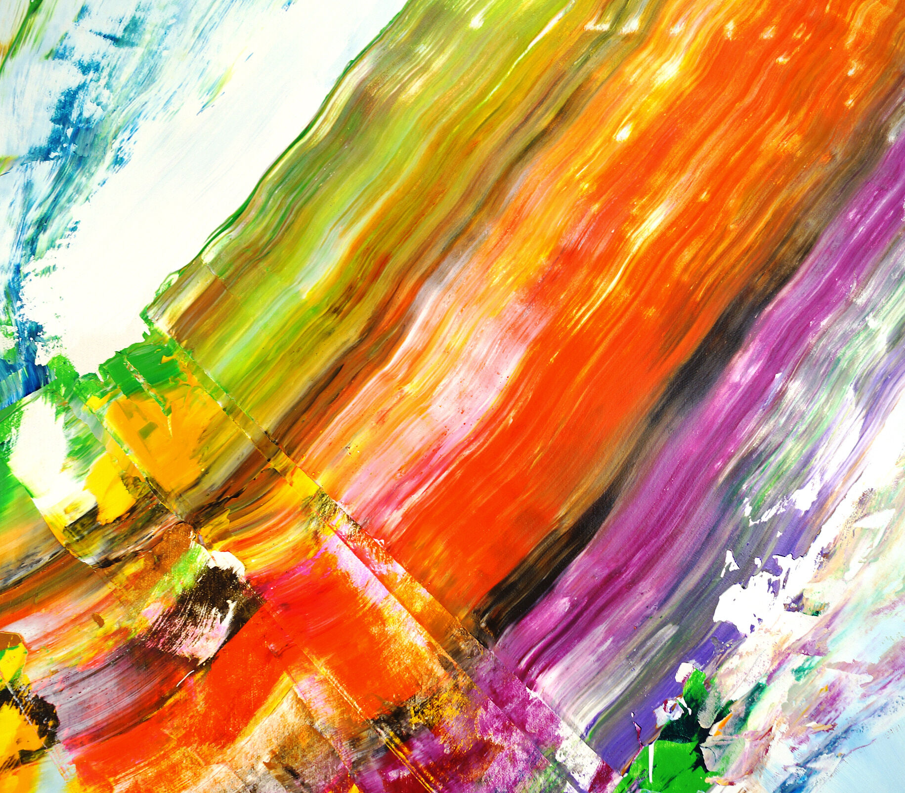 Bild "Vibrant Abstraction XL 1" (2020)