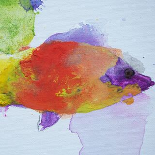 Picture "Rare fish II" (2025)