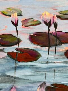 Picture "Water Lilies Land 1" (2025)