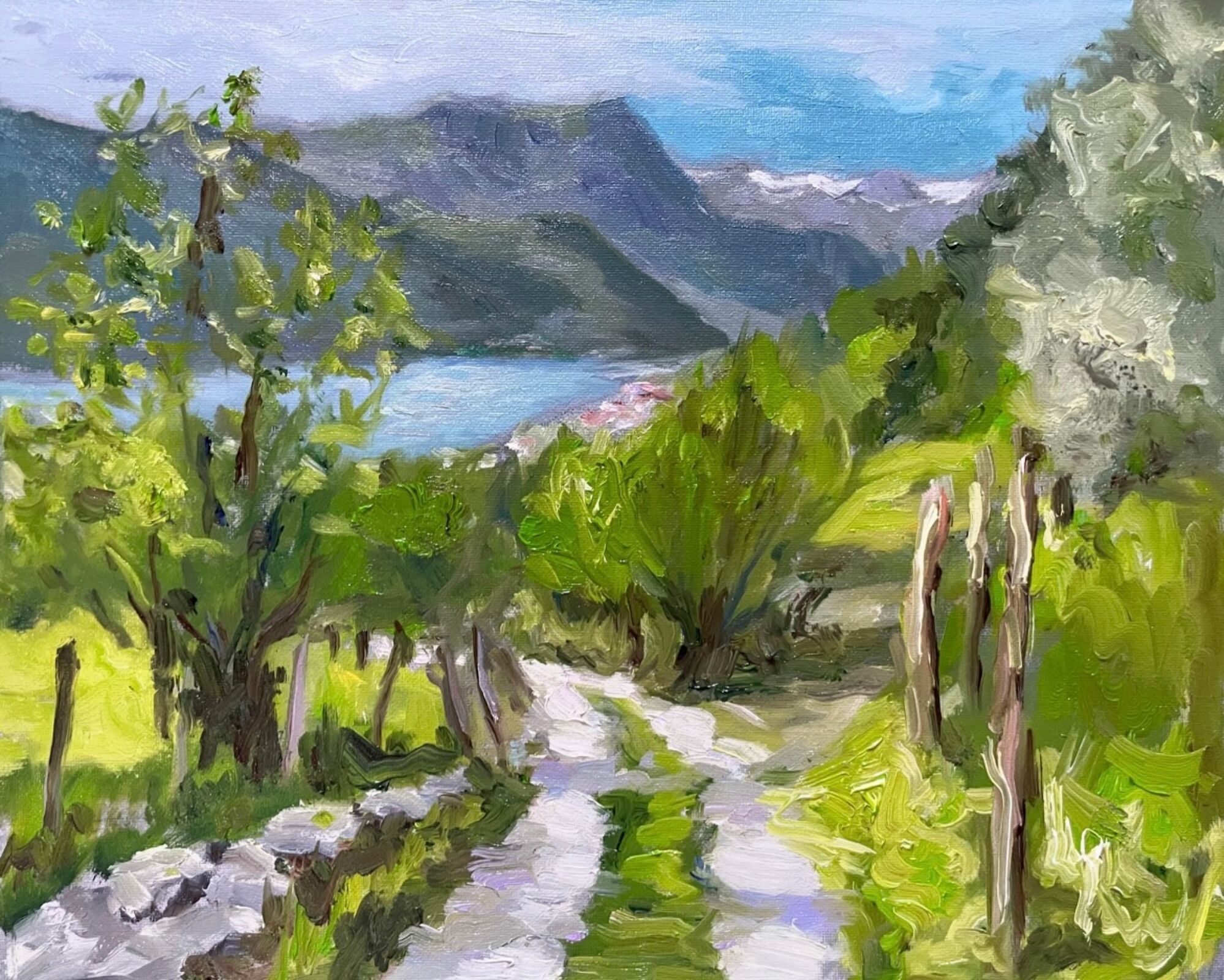 Picture "Spring on Lake Como" (2024)