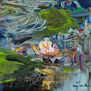 Picture "A little lily pond II" (2024)