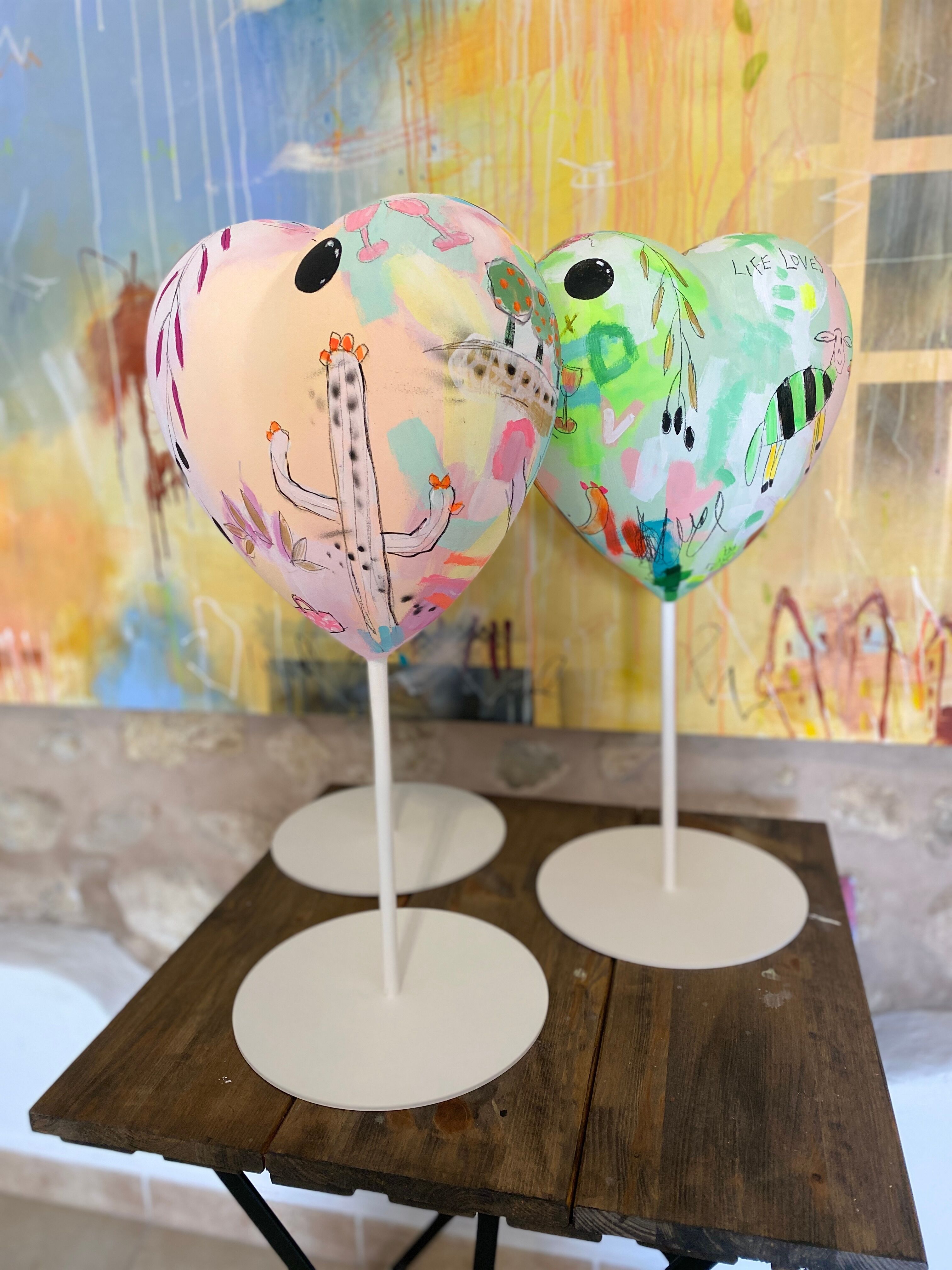 Sculpture "Life Loves You No.12" (2024)